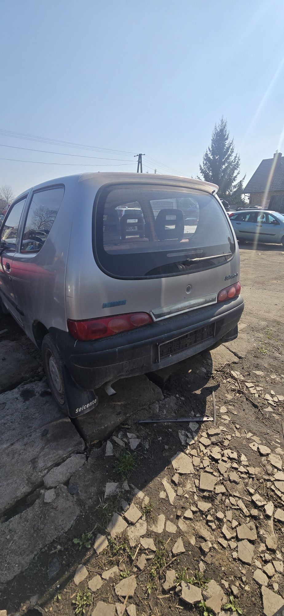 Drzwi maska klapa zderzak  Fiat Seicento części