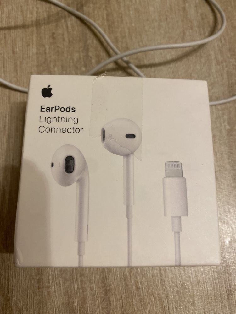 EarPods lightning Connector słuchawki przewodowe