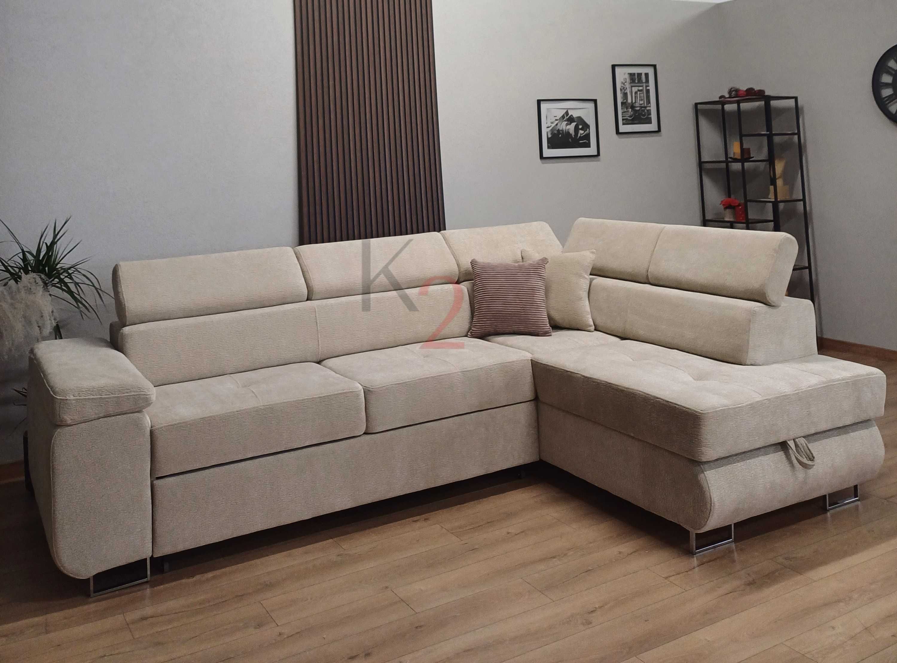 Narożnik Arteon  POD WYMIAR Bonell Rogówka Kanapa Sofa  USB+GRATIS