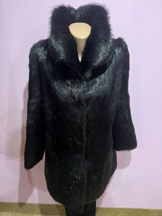 Натуральна шубка шуба прлушубок из нутрии натуральна шуба нутрія