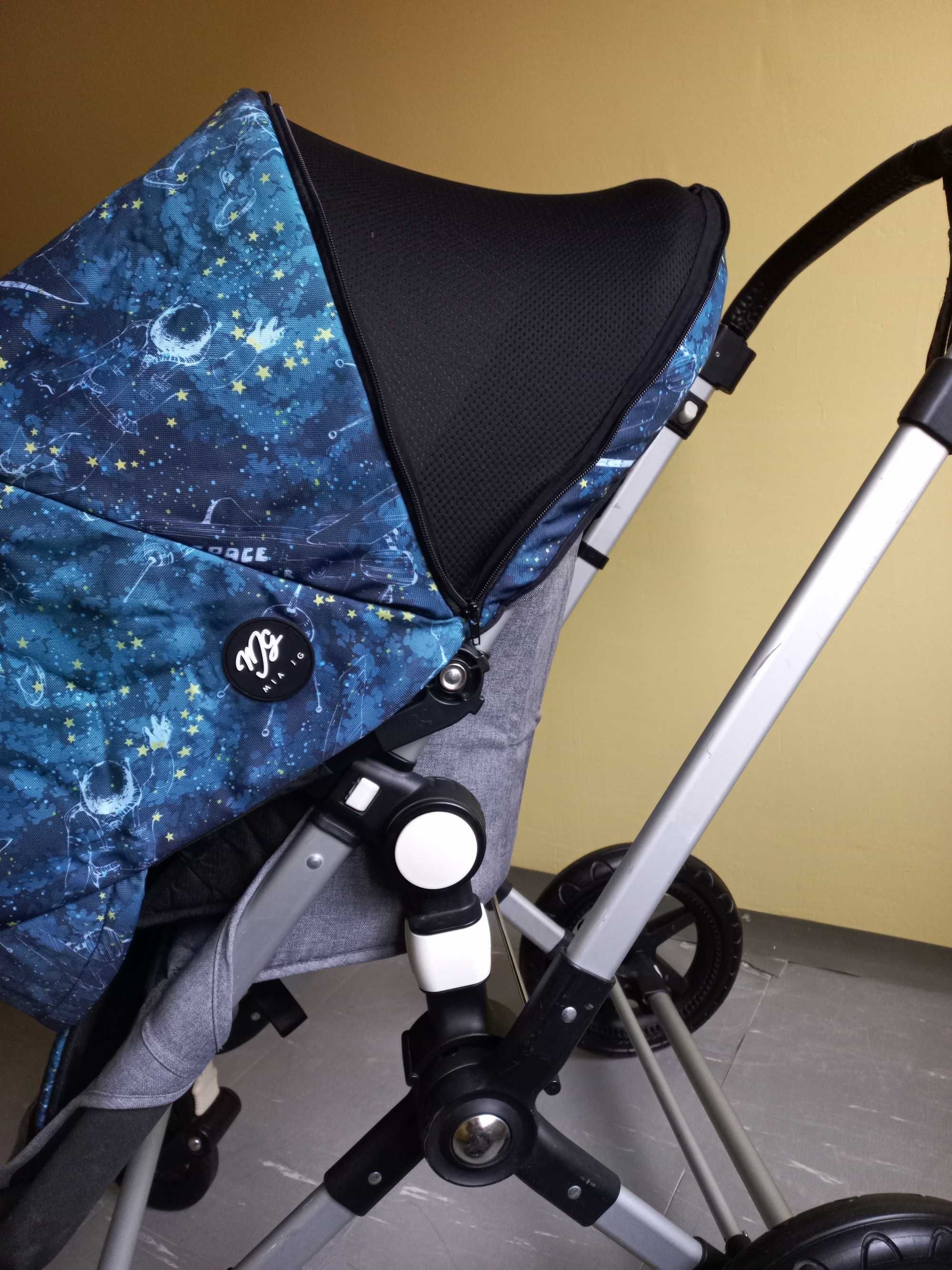 Wózek Bugaboo Cameleon 3 plus fotelik Cybex Cloud Q Platinum