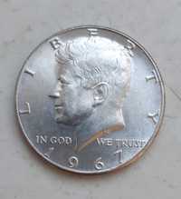 50 центів США Кенеді 1967 рік.