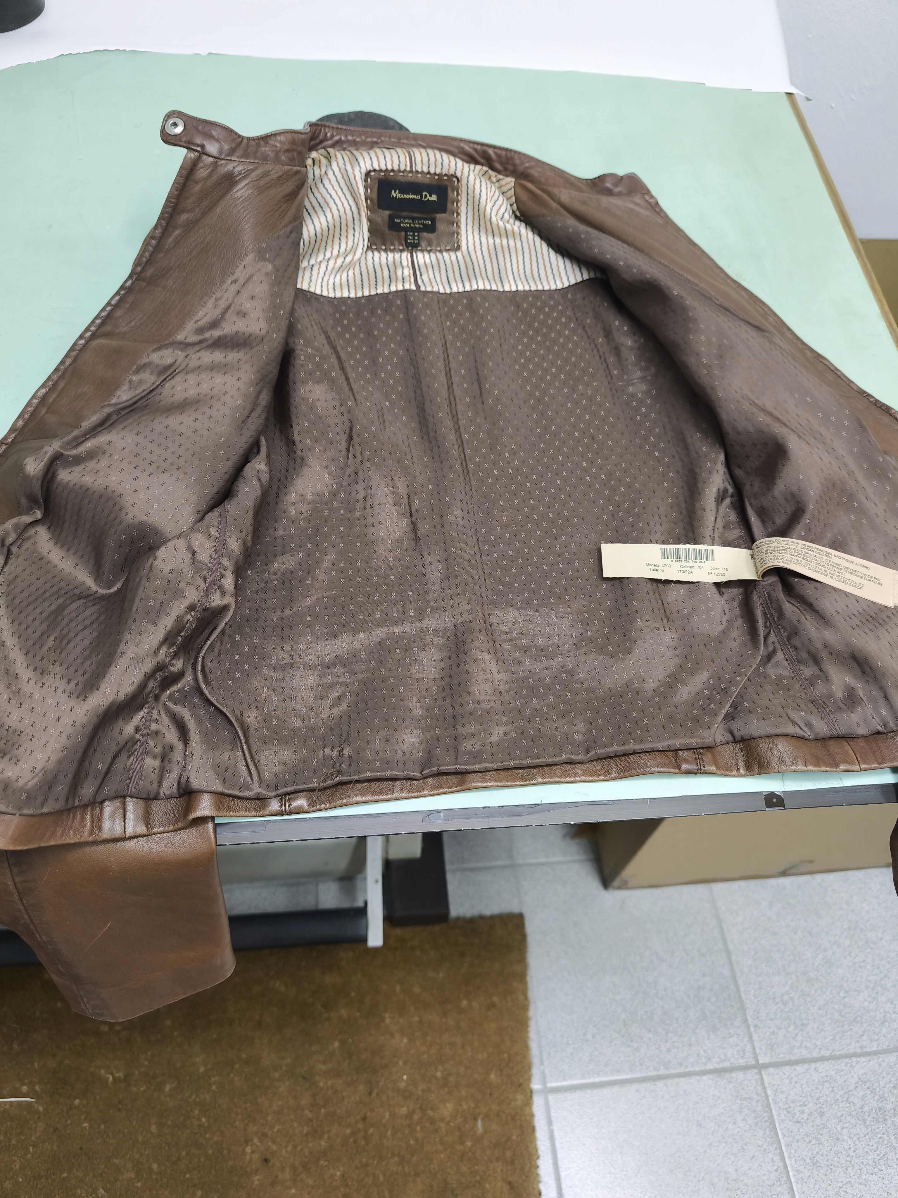 Vendo blusão Massimo Dutti de senhora em pele / Couro
