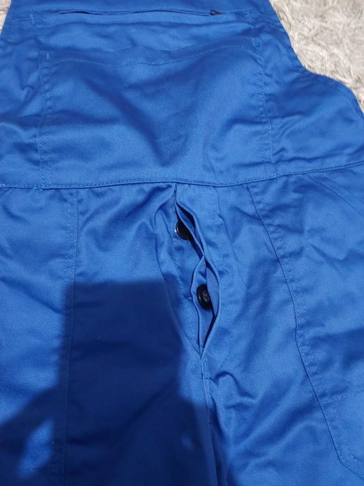 Spodnie robocze męskie na szelkach rozm. XL