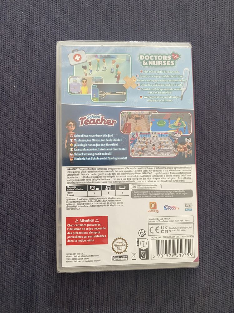 Jogo My Universe Career Edition 2in1 Nintendo Switch Novo e Selado