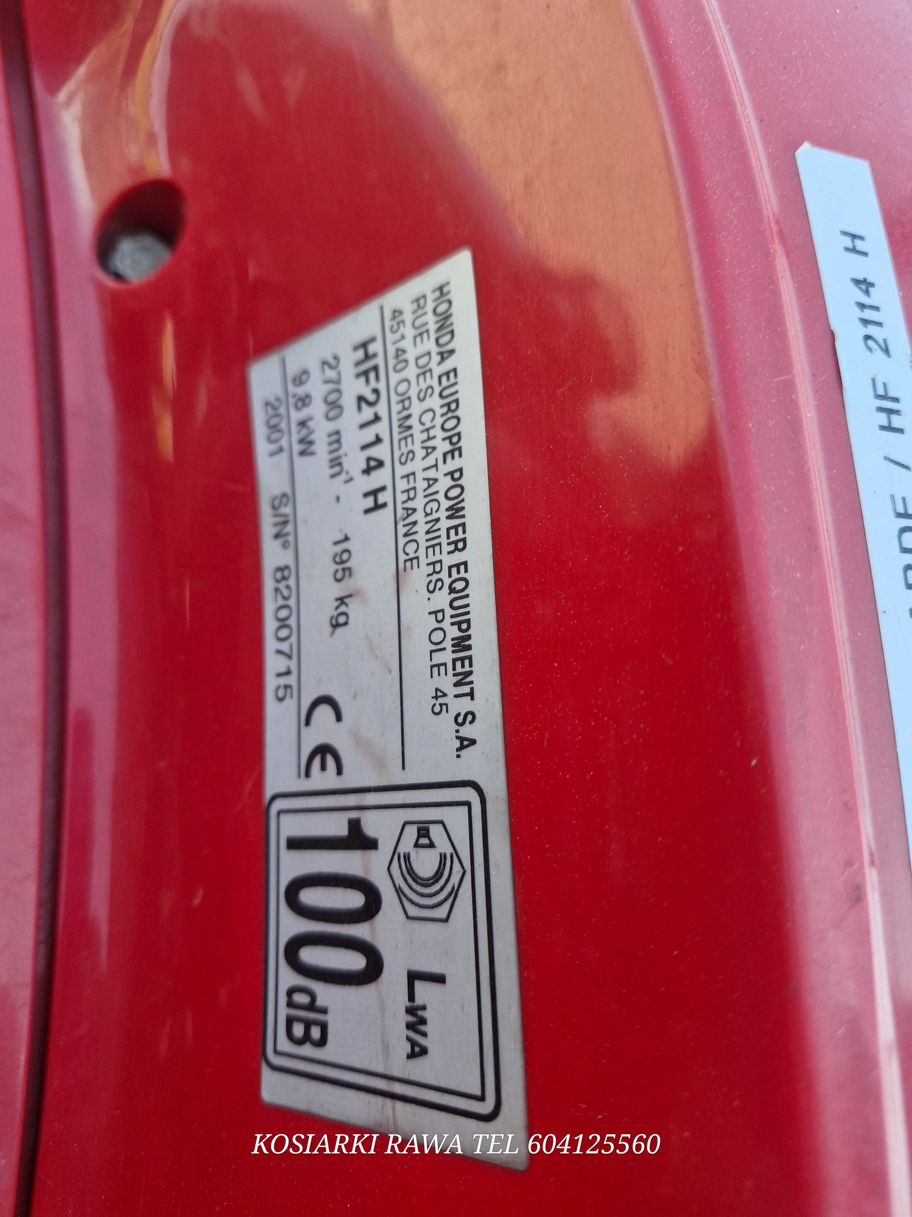 Kosiarka traktorek Honda 2114 14hp V2 pompa hydrostatic