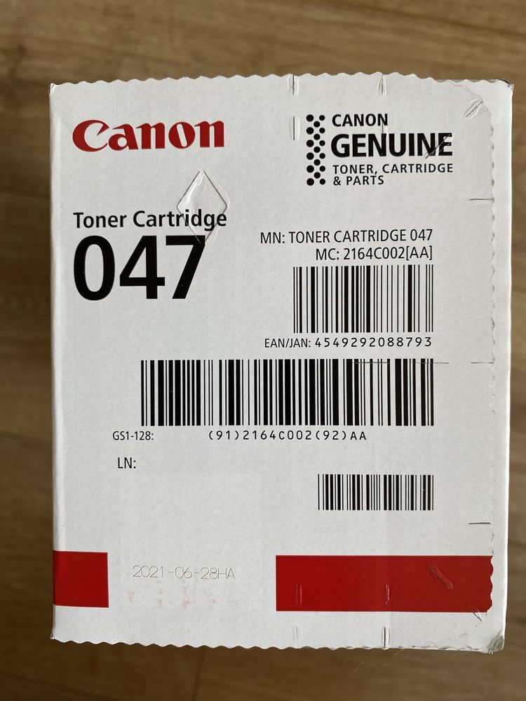 Oryginalny toner Canon Cartridge 047 czarny