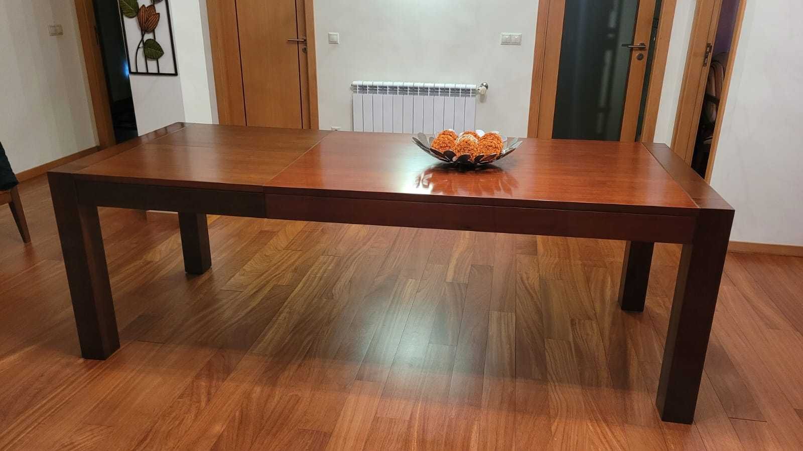 Mesa de sala jantar, mesa de centro e móvel hall  3 em 1 otimo preço