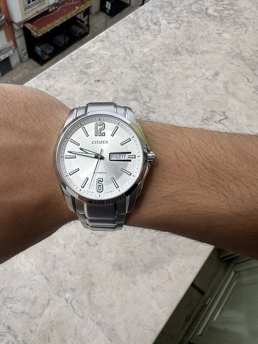 Relógio Automático Citizen Branco