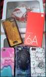 Smartfon Xiaomi Redmi 6A niebieski+stojak ,4 etui plecki siilikon