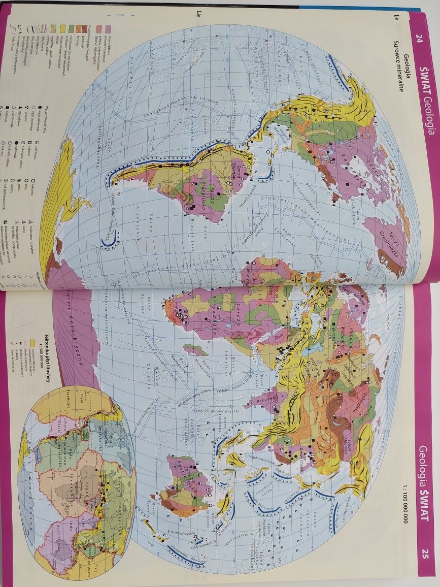 Atlas geograficzny zakres rozszerzony