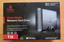 Iomega Home Media Network Hard Drive NAS 1000GB PC MAC OKAZJA NOWY