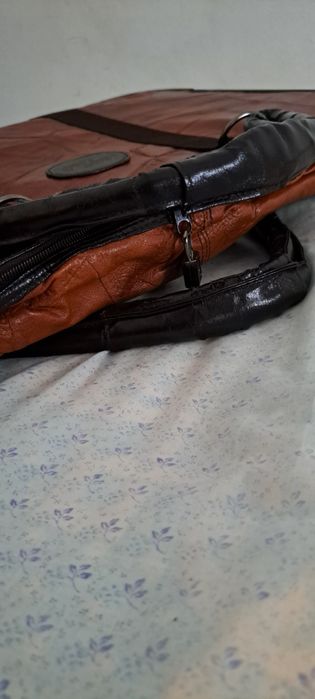 Conjunto de malas em cabedal novas
