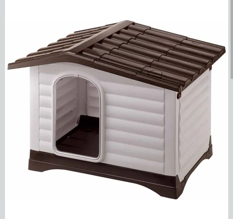 Ferplast Dogvilla 90 dog villa 90, wytrzymała plastikowa buda dla psów