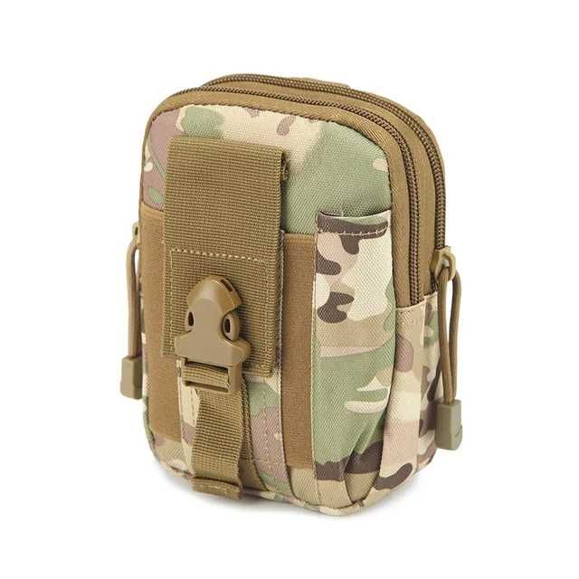 MOLLE saszetka torba pouch kieszeń sakwa EDC 12x17x6cm MULTICAM