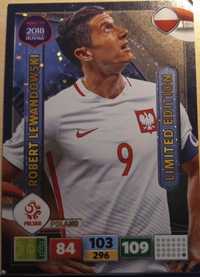 Karty piłkarskie Robert Lewandowski Limited Edition 2018 Russia