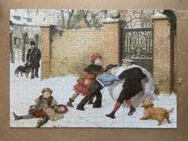 Puzzle Wadingtons 1000 zabawa dzieci zima