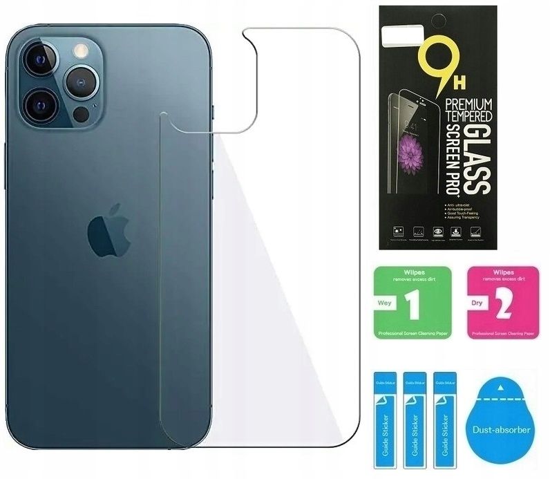 Szkło Na Tył Plecy Do Iphone 15 Pro Max Ochrona Plecków Zestaw