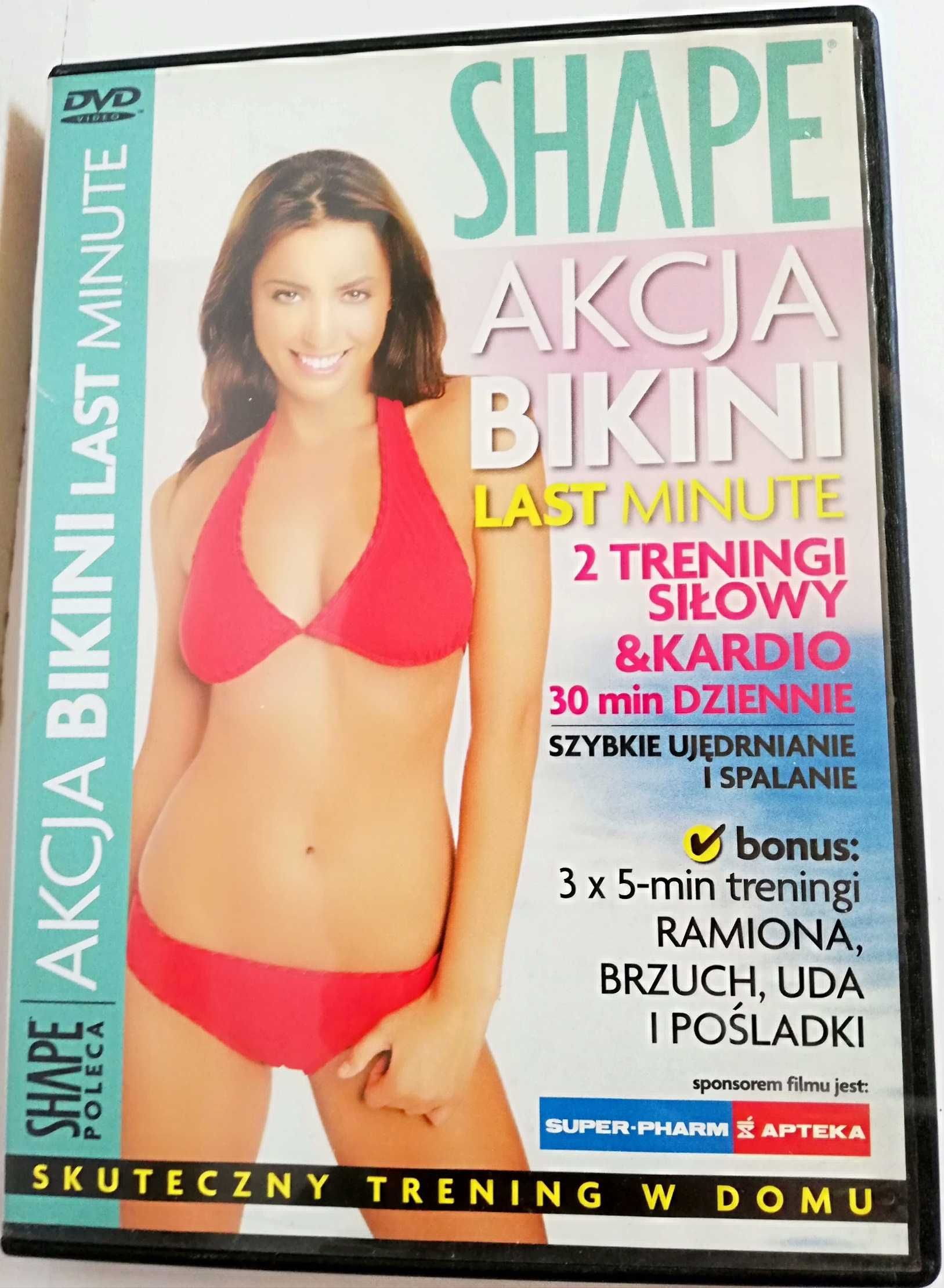 Shape Akcja Bikini Last Minute dvd ćwiczenia