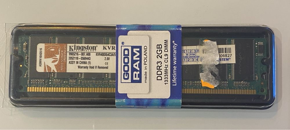 Kosci RAM DDR3 2GB