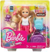 Кукла Барби Челси и набор для путешествий Barbie Travel Chelsea Mattel