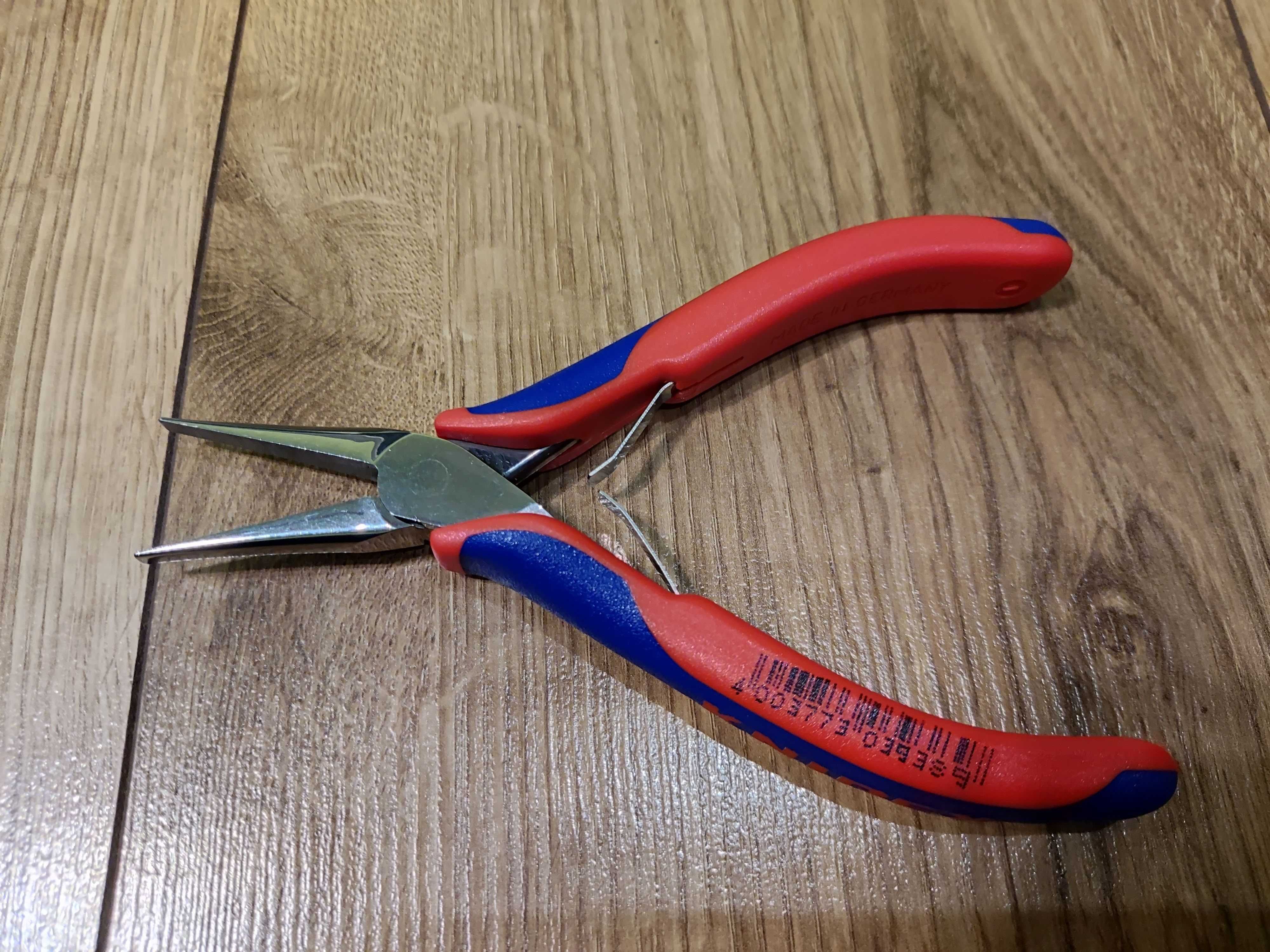 Szczypce chwytające Knipex, elektronika