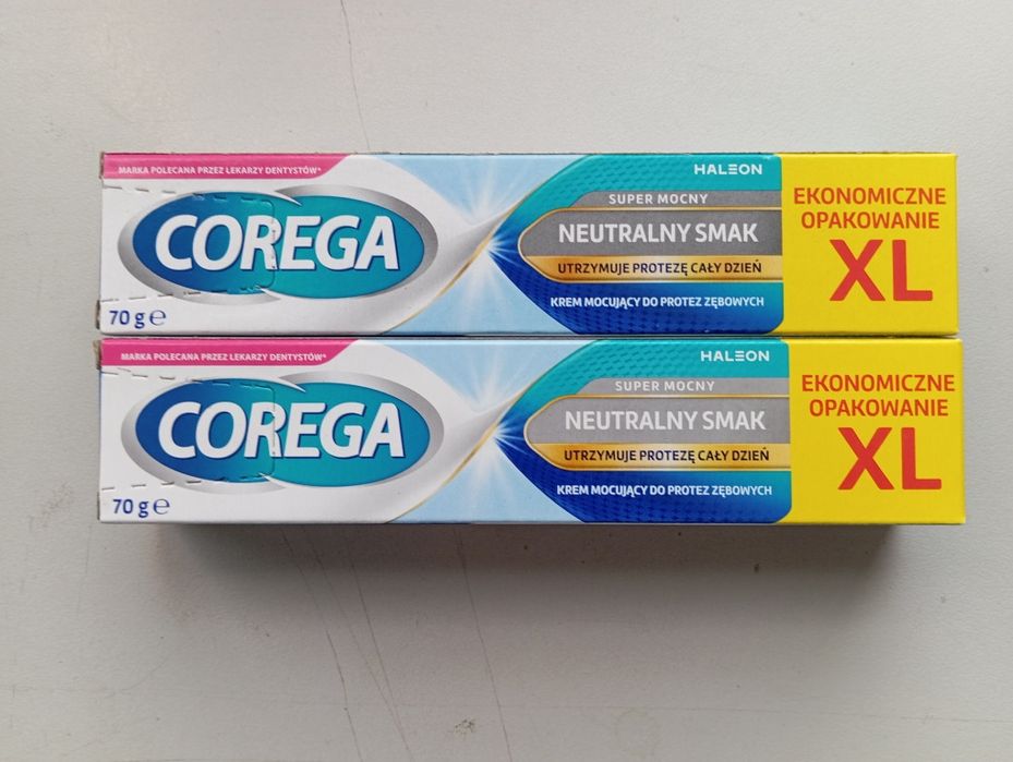 Corega Super Mocny Krem mocujący do protez zębowych 70 g 2 szt.