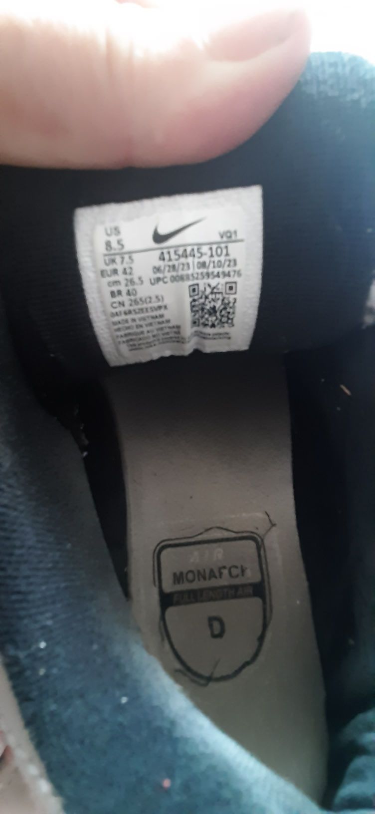 Męskie Nike Air Monarch IV roz.42
