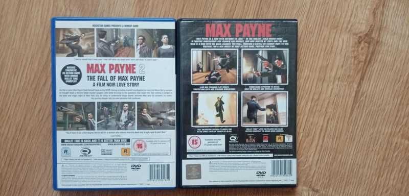 Max Payne 1 i 2 na PS2 (3xA)