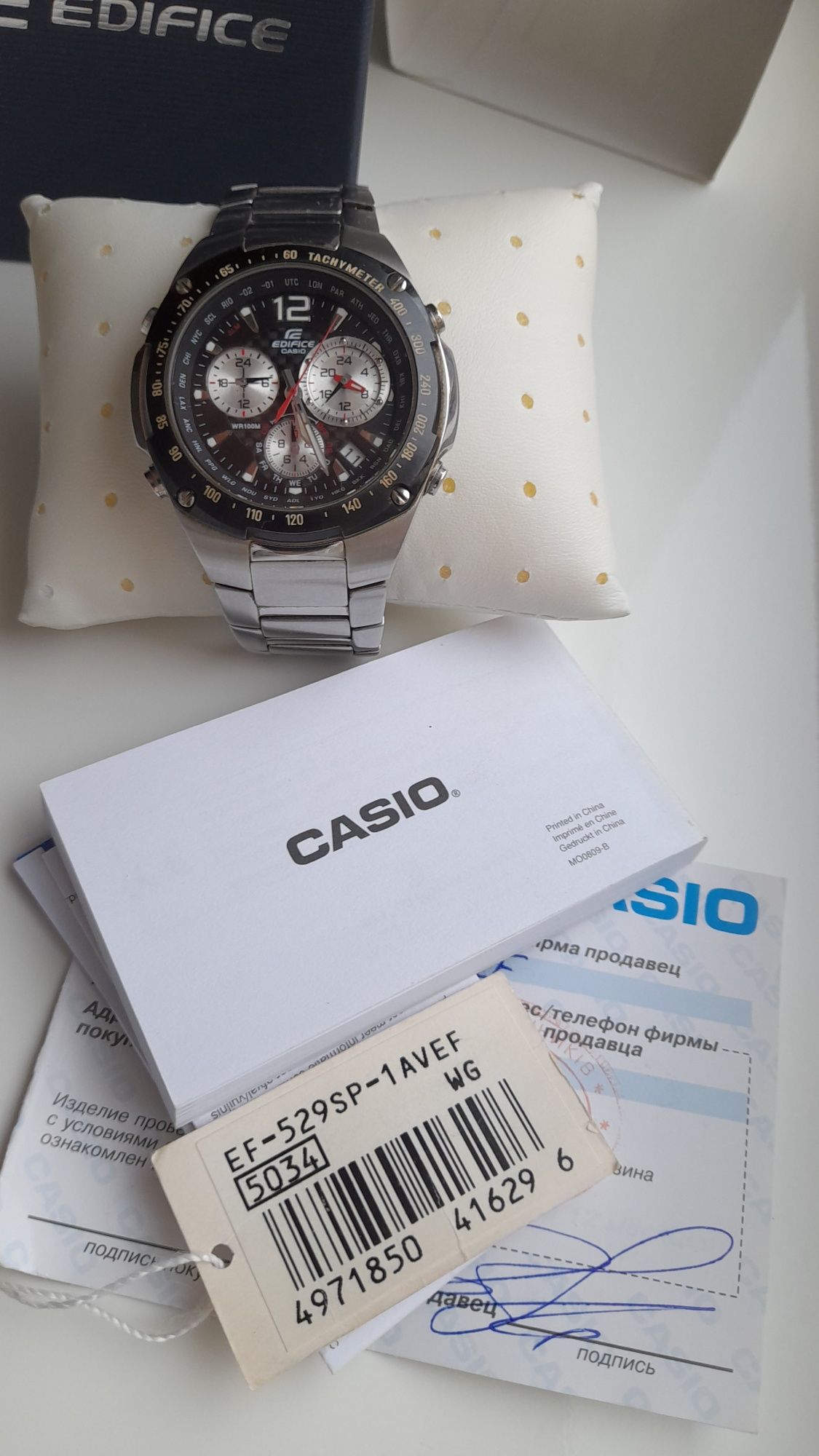 Годинник Casio EF-529SP-1AVEF