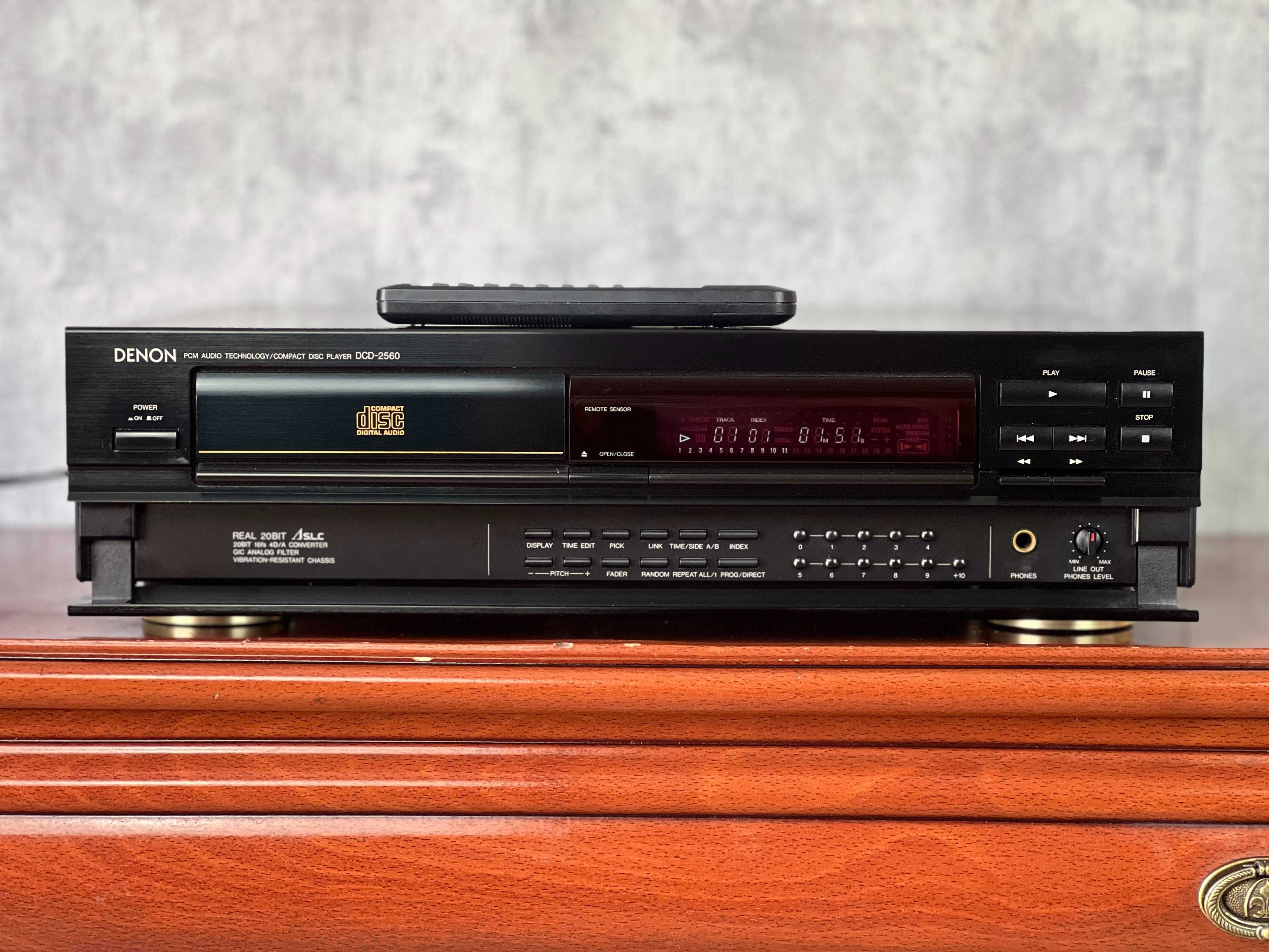 Denon DCD-2560 – High-endowy odtwarzacz CD z DAC 20-bit