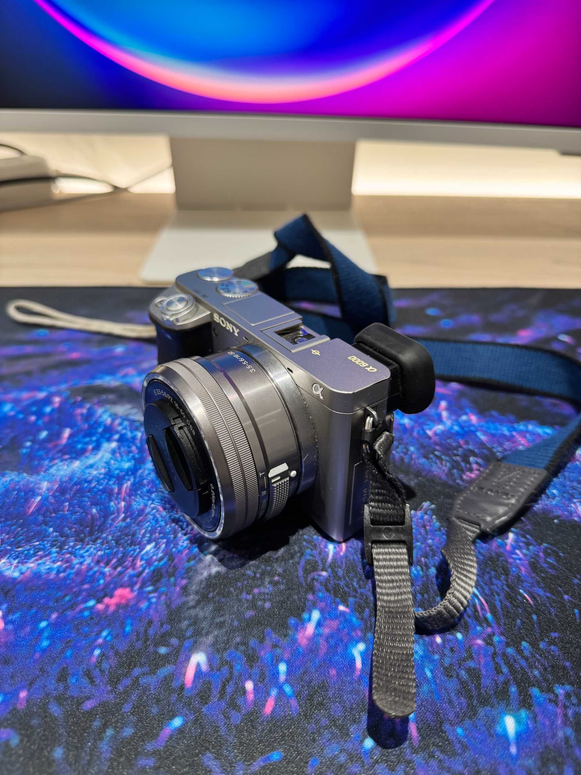 Sony A6000 + Lente 16-50mm OSS + 4 Baterias + Carregador Duplo Patona