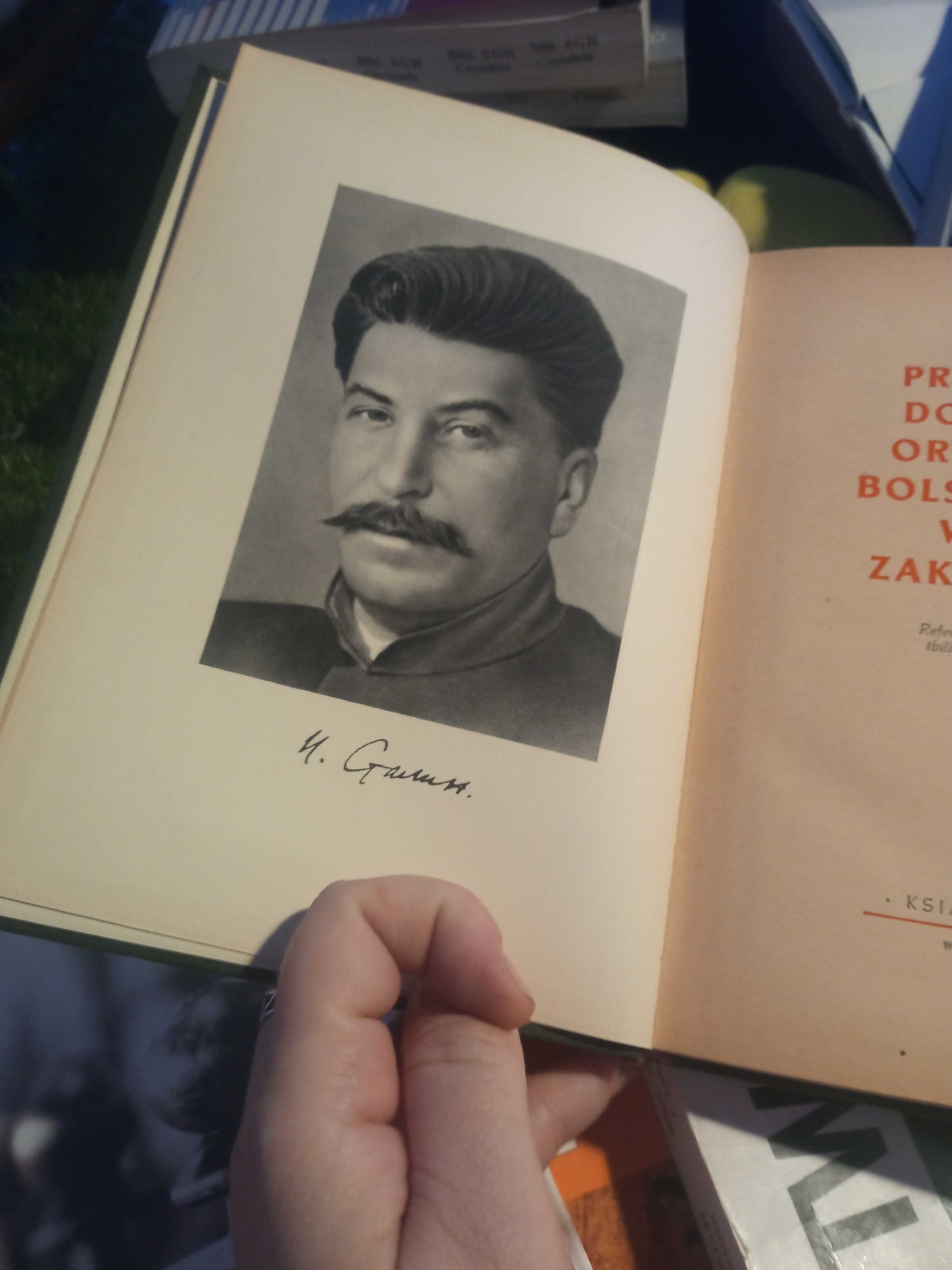 L. Beria Przyczynek Do dziejów Organizacji Bolszewickich w kraju 1949
