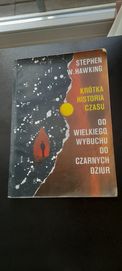 Książka Hawking krótka historia cz od wielkiego wybuchu do czarnych