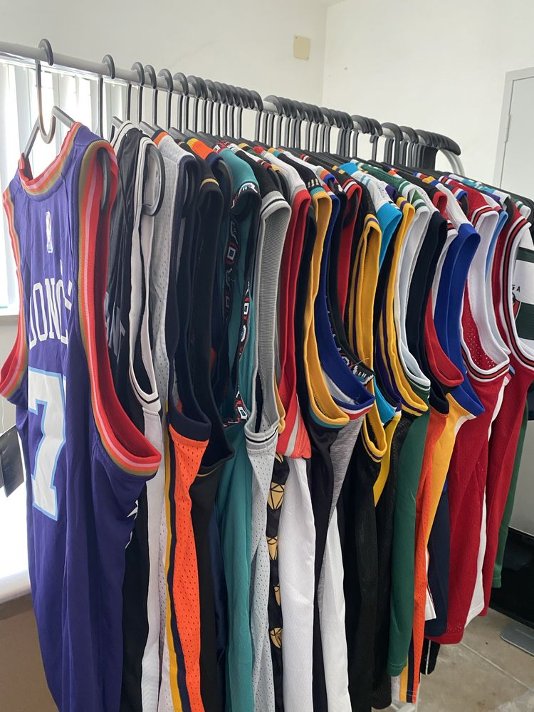 Coleção Camisolas NBA novas com etiqueta
