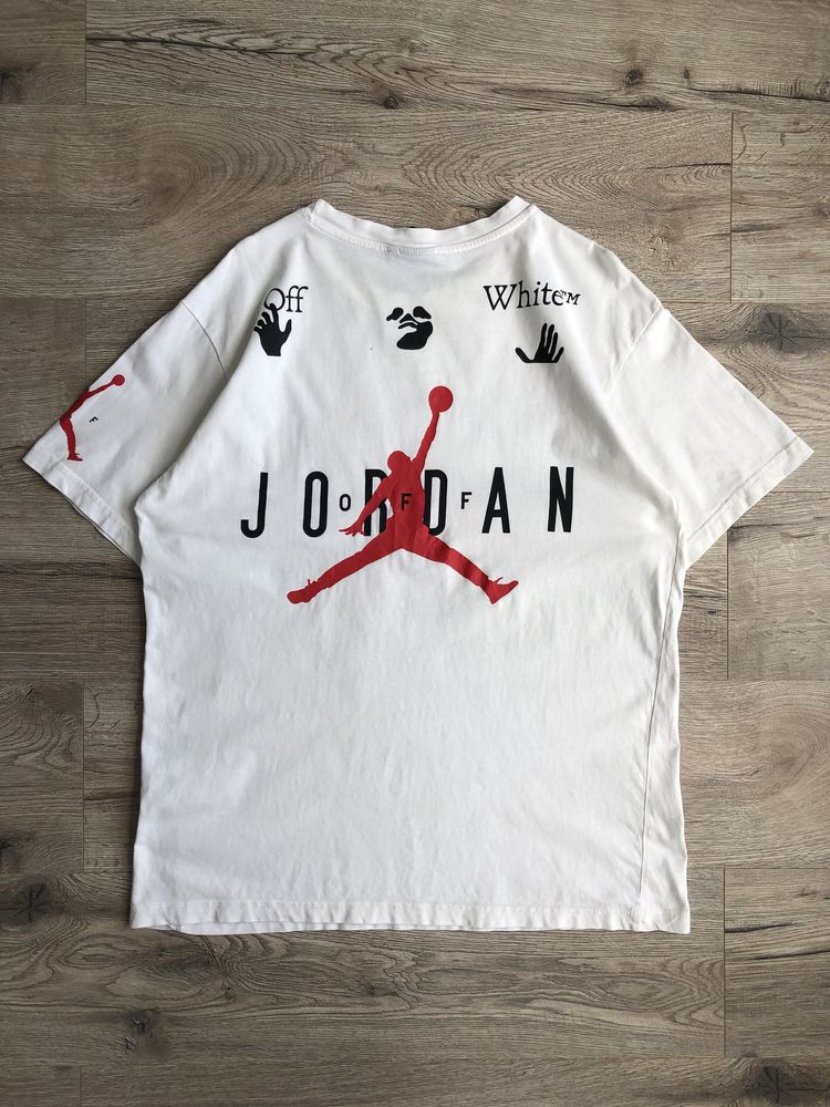 Футболка Jordan Off-White Tee Оригінал