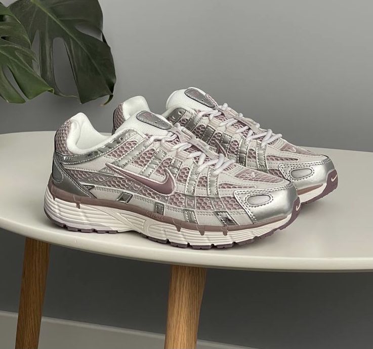 36-41 р кросівки Nike P-6000 Grey/Violet