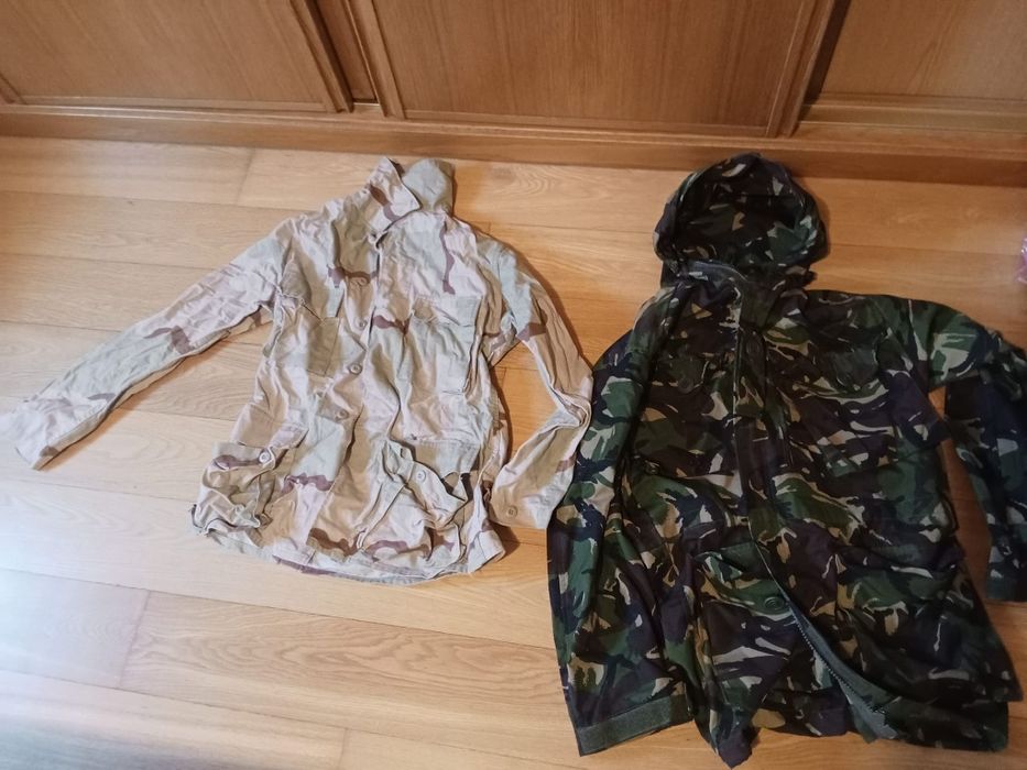 Casacos militares  airsoft caça militaria
