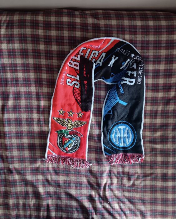 Benfica Inter Milan quarter finals champions cachecol