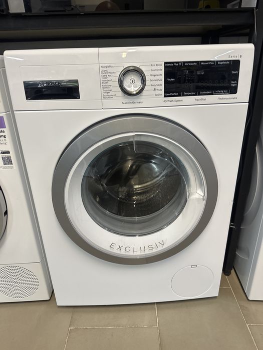 Пральна та сушильна машина комплект серія 8