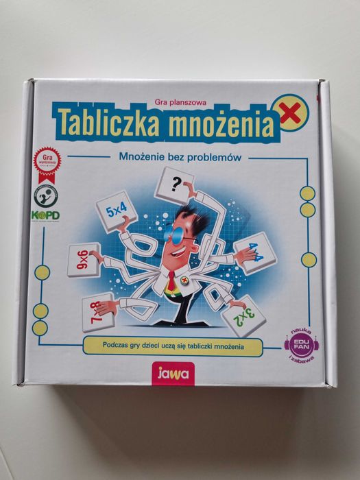Tabliczka mnożenia gra liczbowa Jawa używana