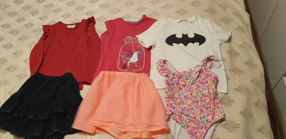 Zestaw dla dziewczynki 116/122