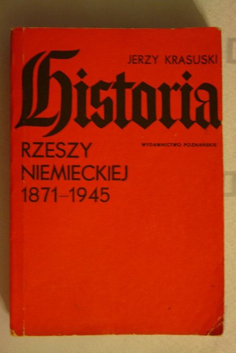 Książka - Historia Rzeszy Niemieckiej