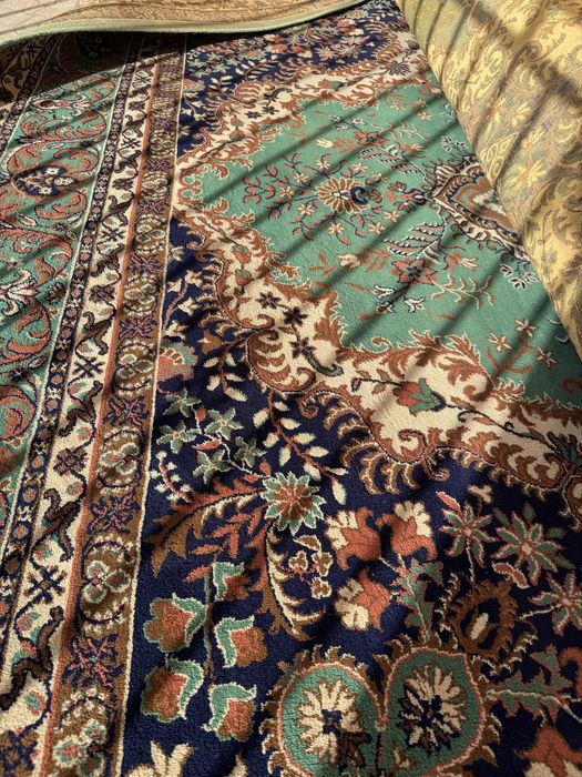 Duzy dywan welniany vintage 3x4