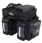 M-wave Amsterdam Triple Reflex sakwa rowerowa tylna 34l + plecak