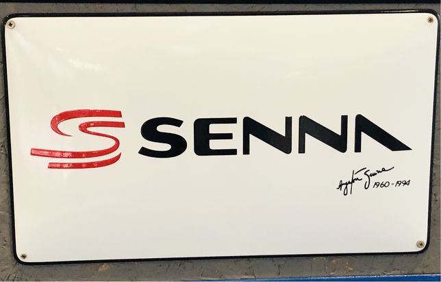 Placa esmaltada Senna 40x30cm