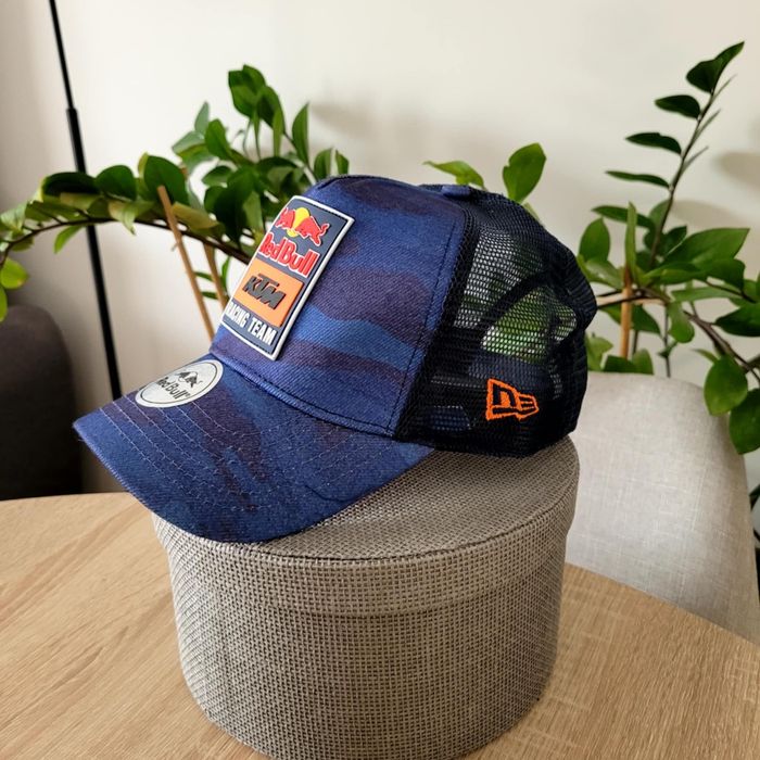 Czapka z daszkiem truckerka bejsbolówka Red Bull KTM Racing Team