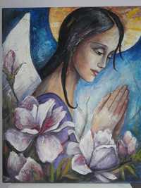 Obraz olejny "Modlitwa". Rok 2011.