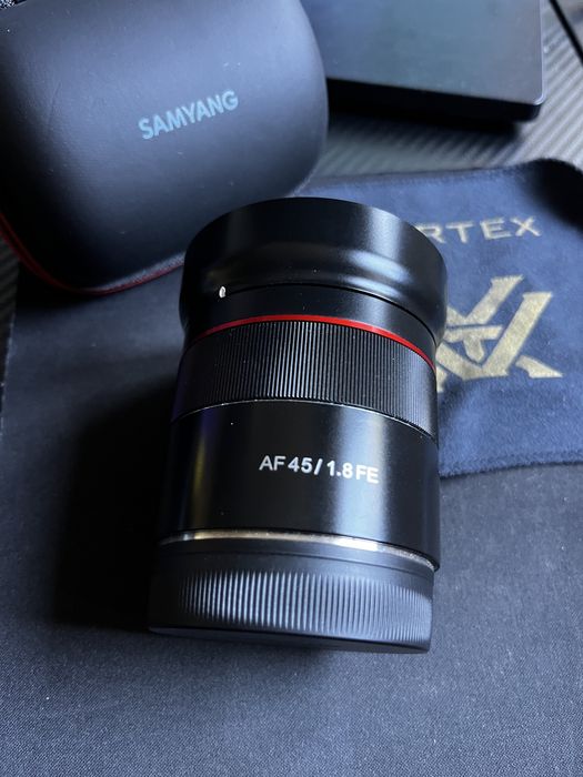 Nowy obiektyw Samyang 45 mm f1.8 Sony E Premium