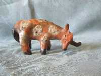 Figurka krowa ceramika A.Rohacki